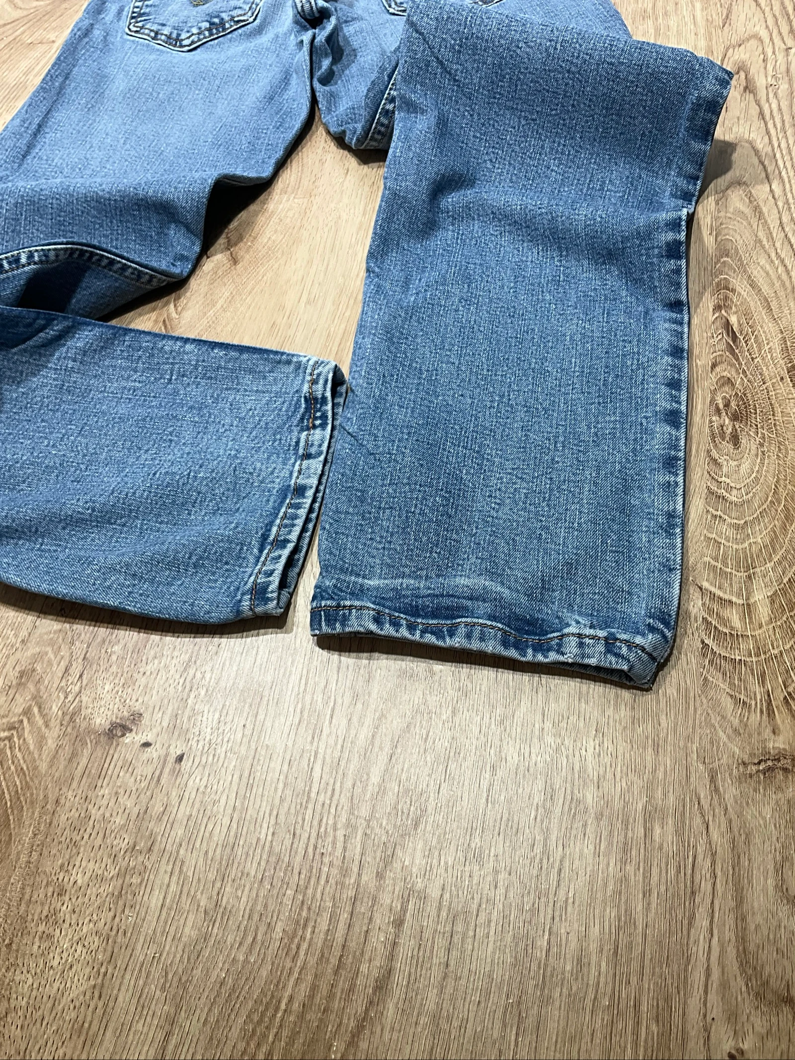 Levi's 513 Slim Straight W29 L30 Denim Vintage 99% Cotton Blue lvh 250 – photo 7